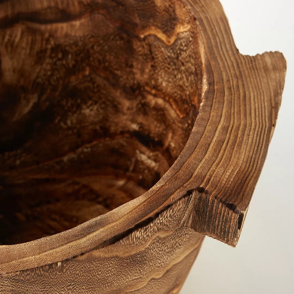 Anthropologie-Paulownia Wood Bin - Picture 4 of 10